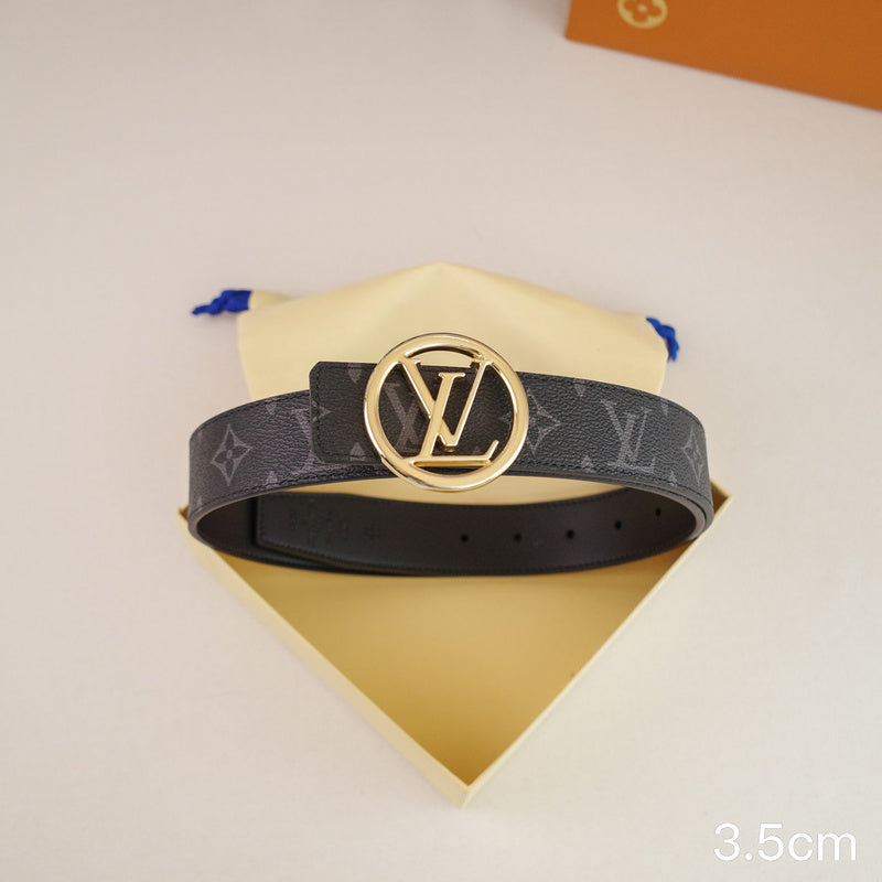 LV - Louis Vuitton - 3.5cm round letter hook - Monogram canvas 3506L