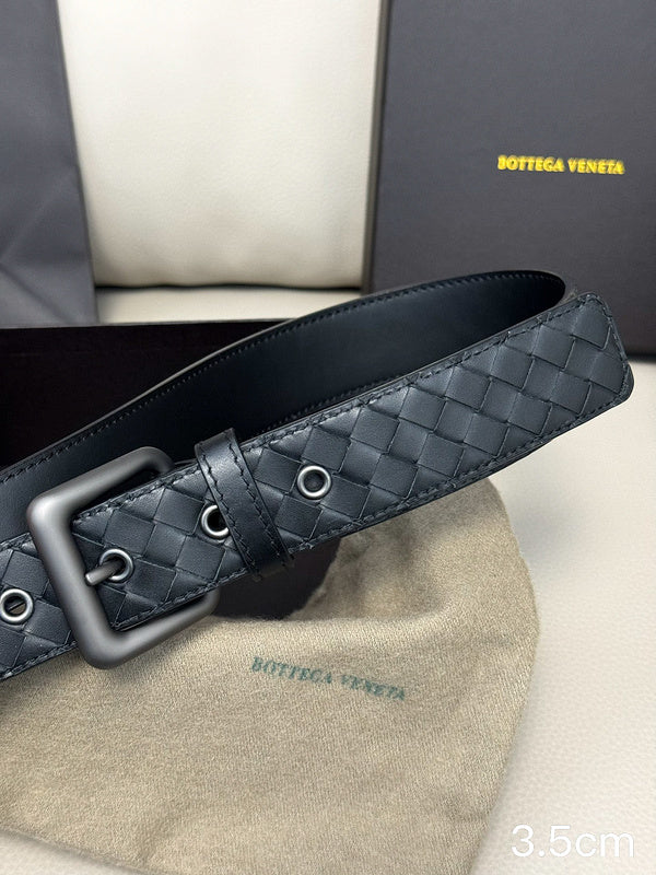 Bottega Veneta - 3.5cm classic pin buckle Intrecciato woven 3501bv