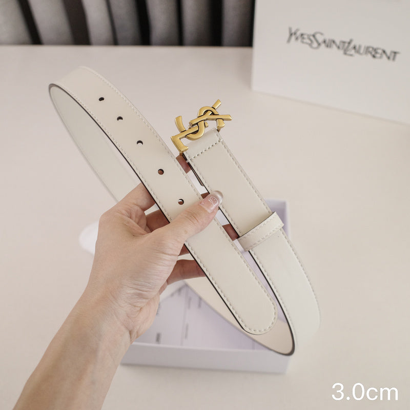 Saint Laurent - Brown calves side