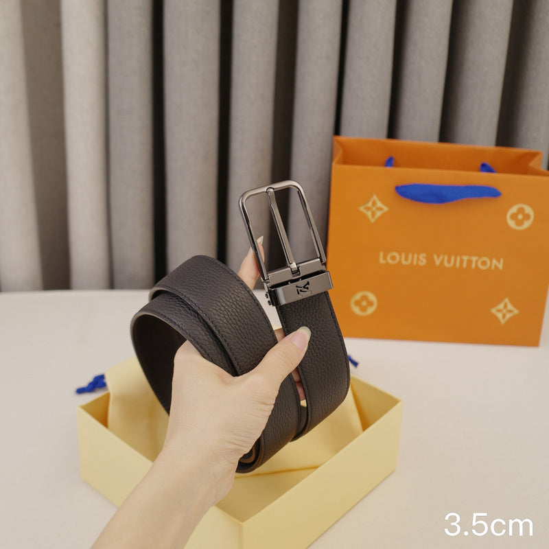 LV - Louis Vuitton BLACK button 3529L