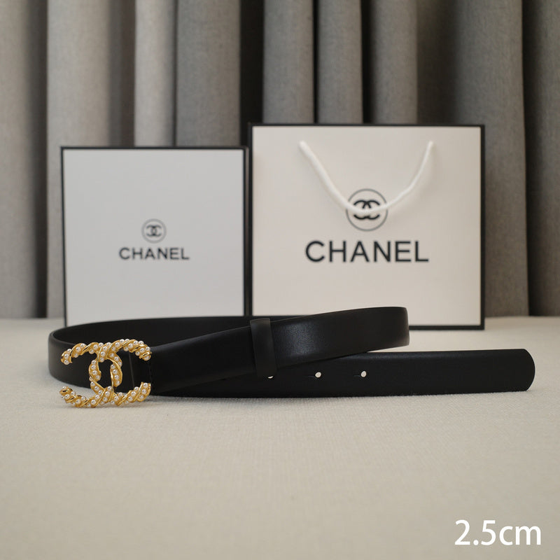 Chanel-2.5 Pearl sesame twist B2515L