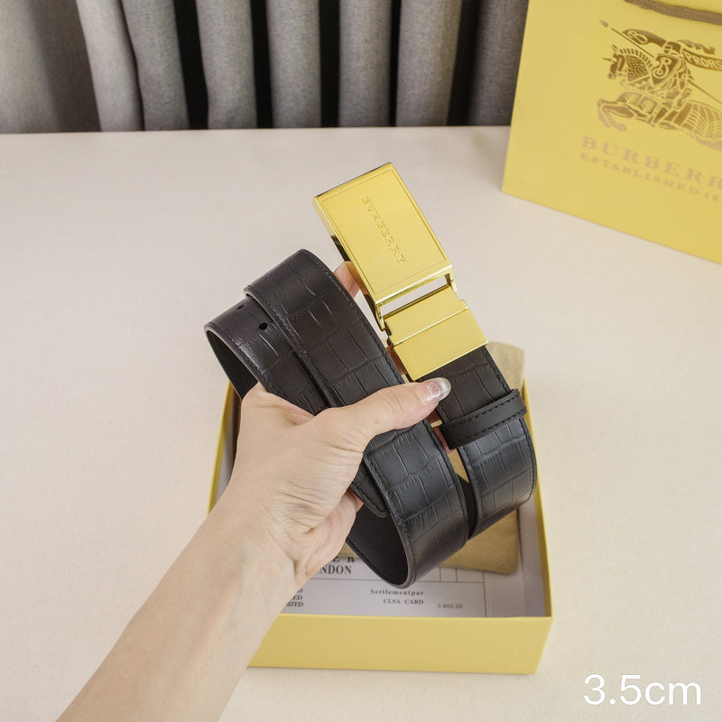 Burberry - 3.5cm - Crocodile pattern