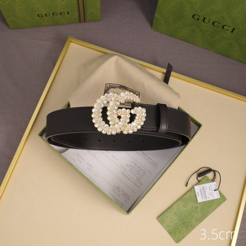 Gucci - 3.5cm G full diamond 2 3504g