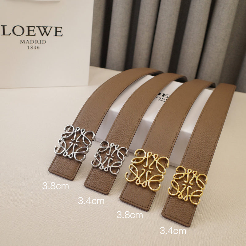 LOEWE - 3.8/3.4cm pebble grain khaki