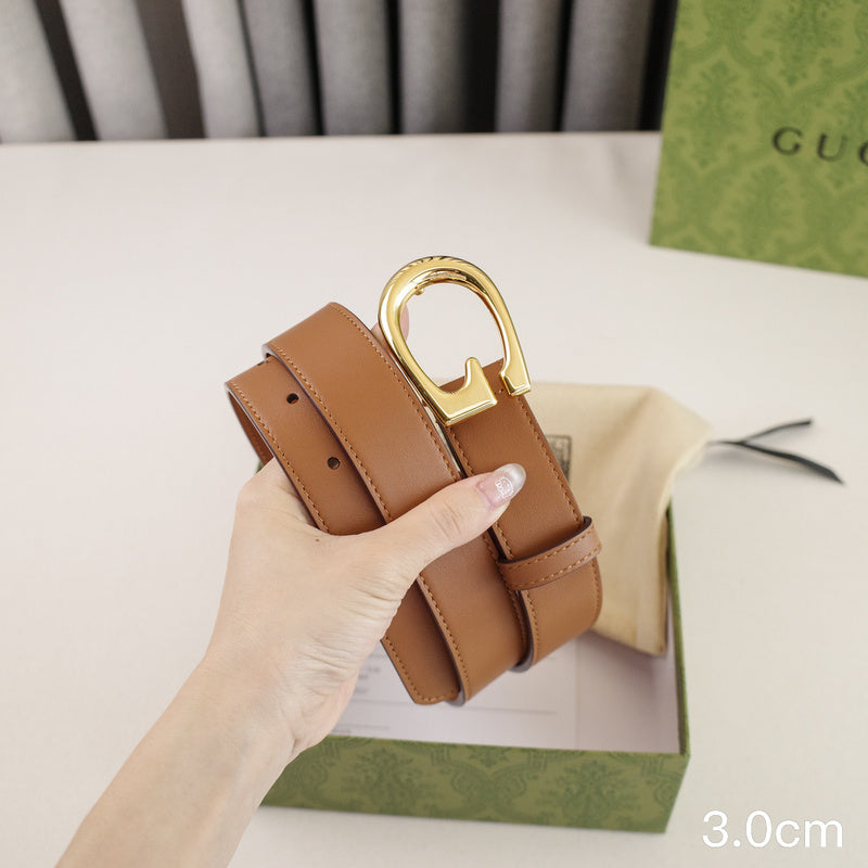 Gucci - 3.0cm G length - plain weave 3001g