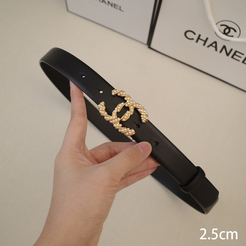 Chanel-2.5 Pearl sesame twist B2515L