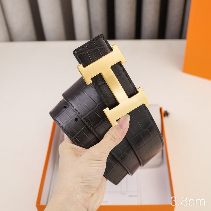 Hermes - Classic H-crocodile pattern ZSB3821h