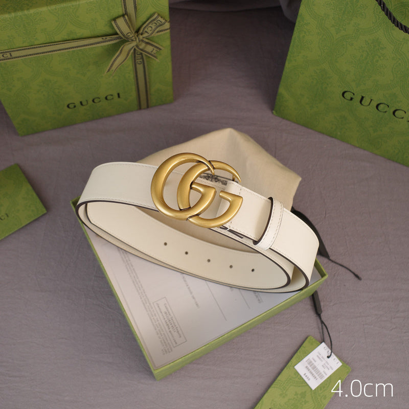 Gucci - 5 widths classic G-plain white