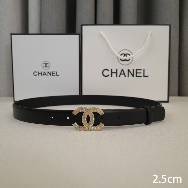 Chanel-2.5cm three rows of holes fragrance B2518L