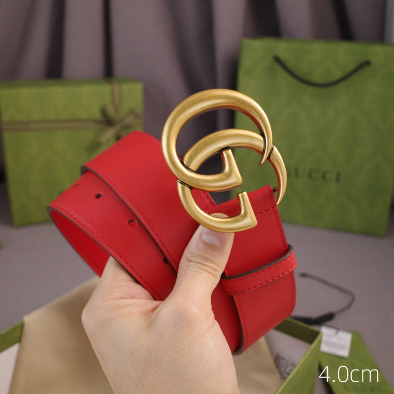 Gucci - 5 widths classic G-plain red