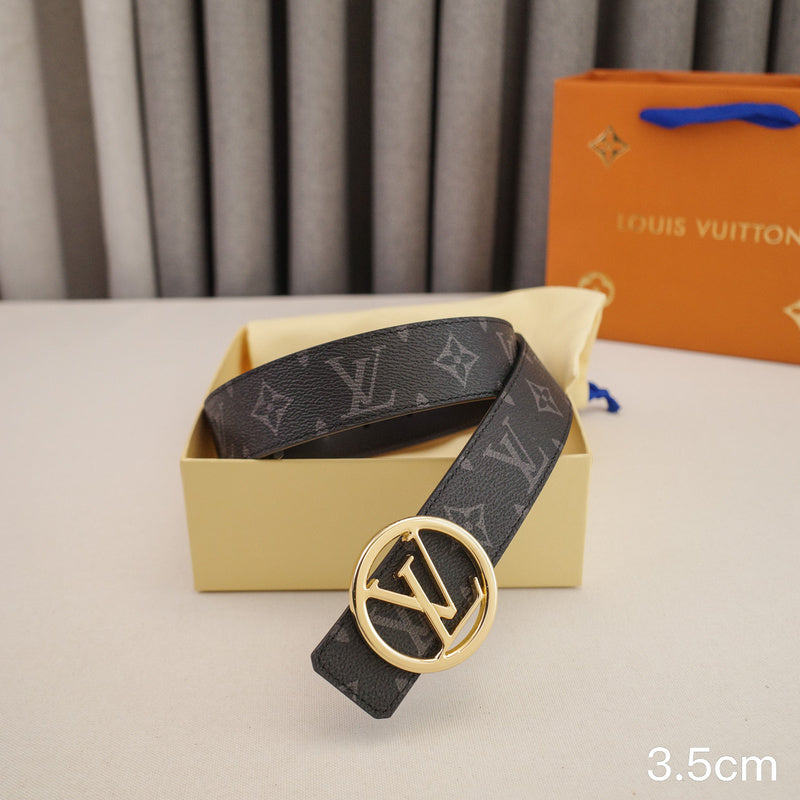 LV - Louis Vuitton - 3.5cm round letter hook - Monogram canvas 3506L