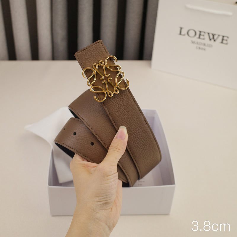 LOEWE - 3.8/3.4cm pebble grain khaki
