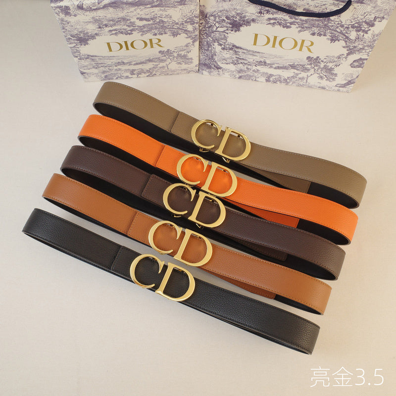 Dior-CD logo-Golden ZSB3502d