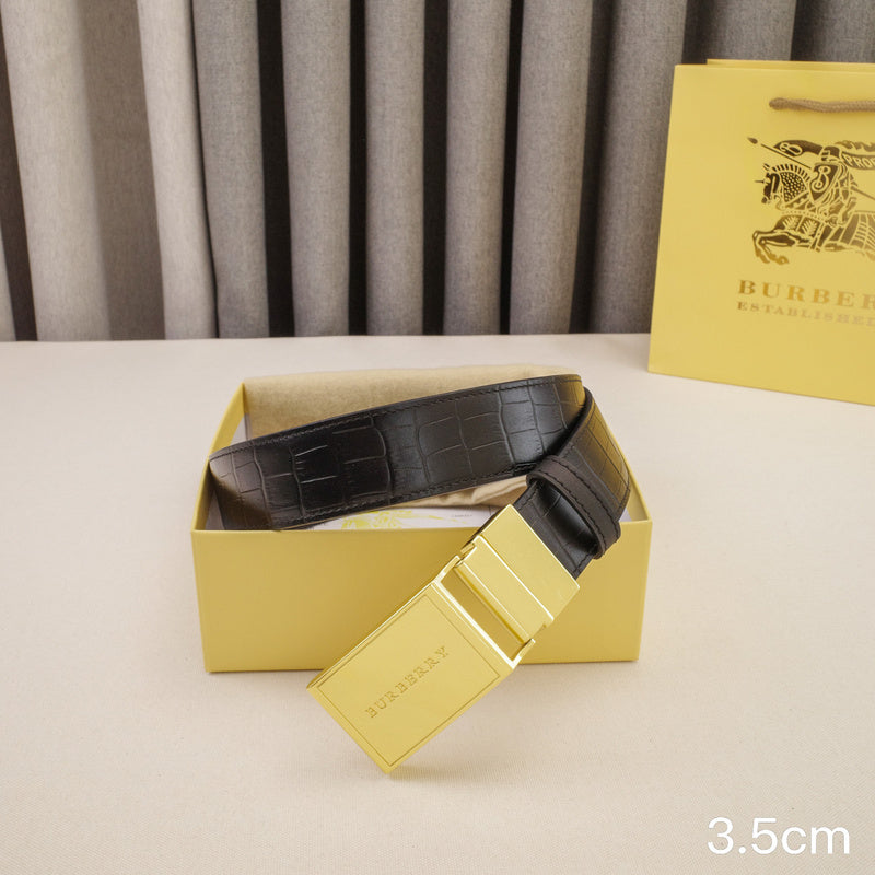Burberry - 3.5cm - Crocodile pattern