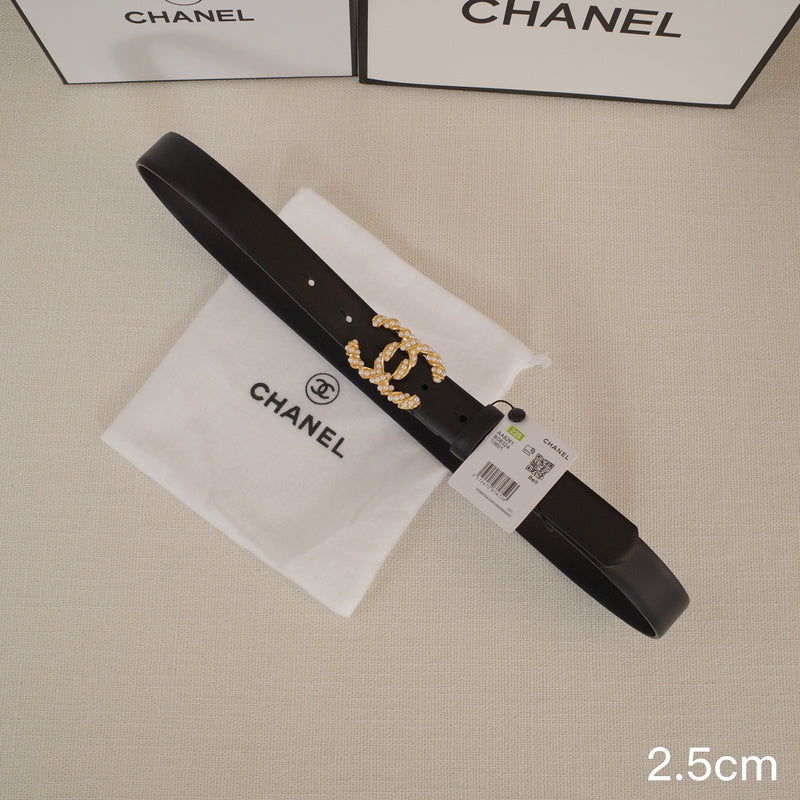 Chanel-2.5 Pearl sesame twist B2515L
