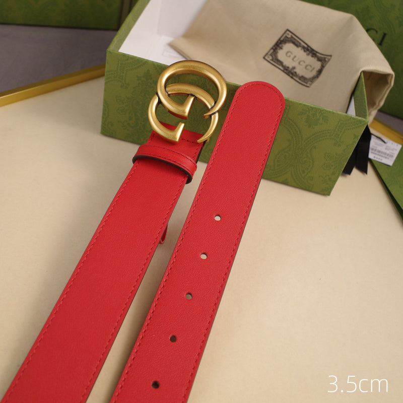 Gucci - 5 widths classic G-plain red