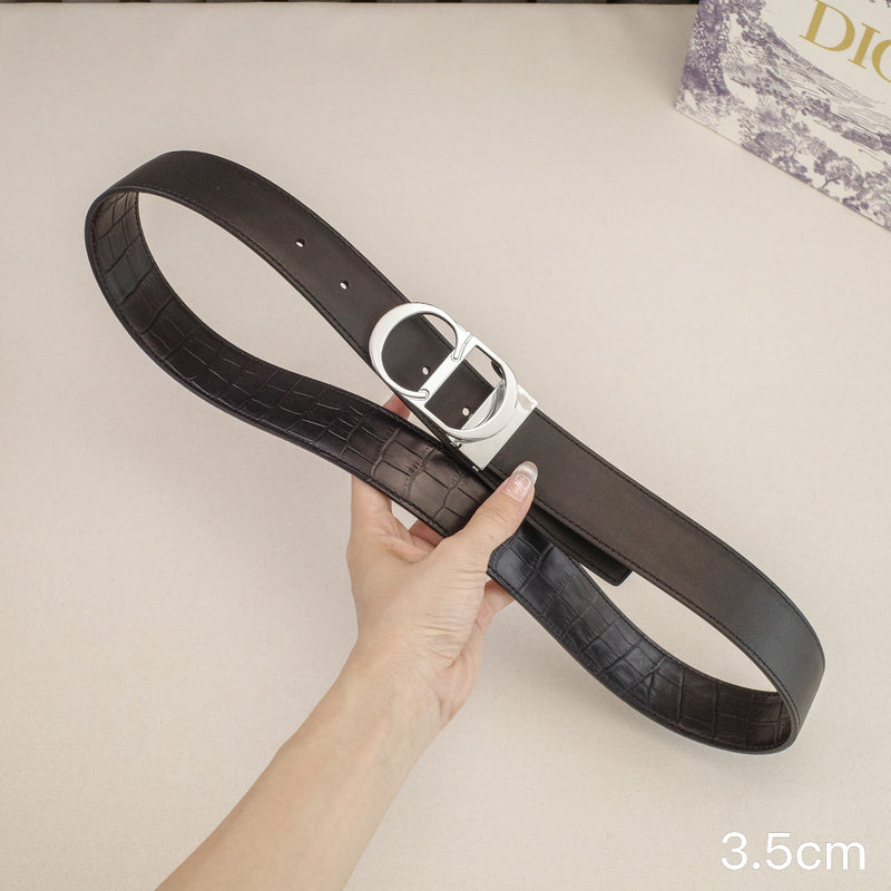 Dior-3.5cm CD crocodile pattern 3521cd