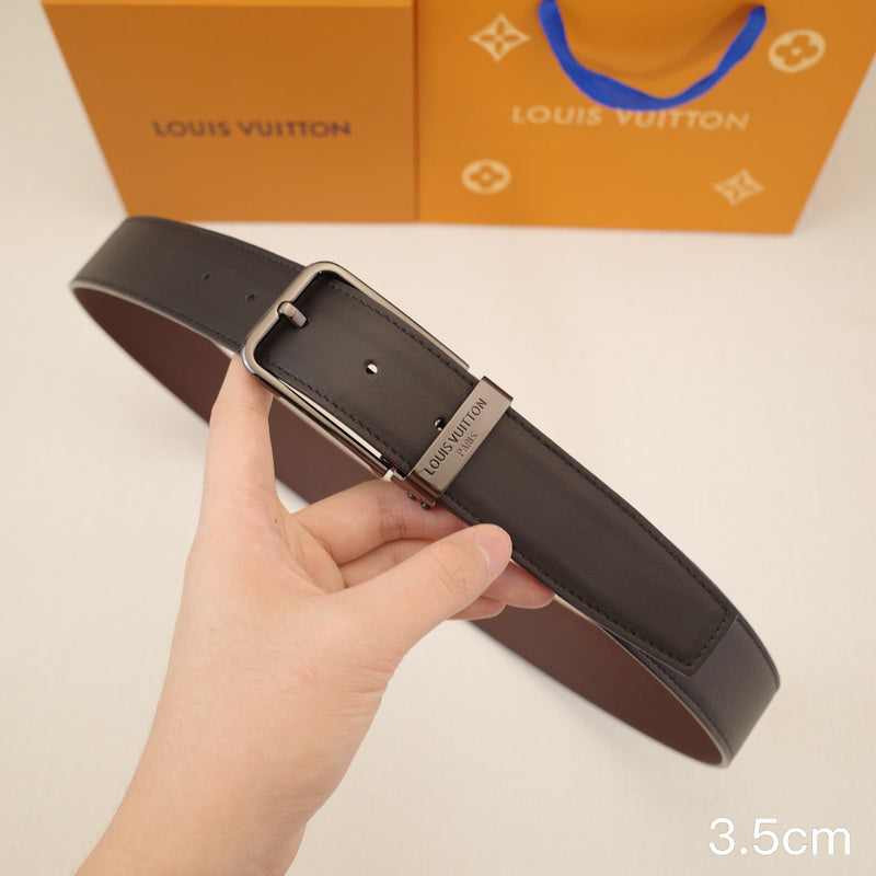 LV - Louis Vuitton- 3.5cm hollow needle - plain weave slant edge 3518L