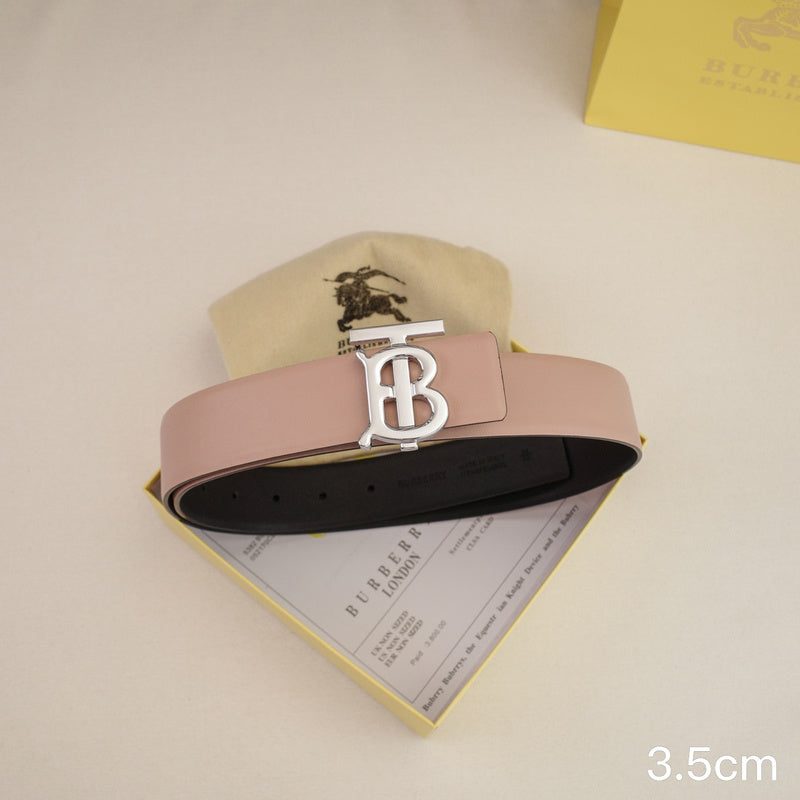 Burberry - 3.5cm - Bright silver belt buckle 3531b