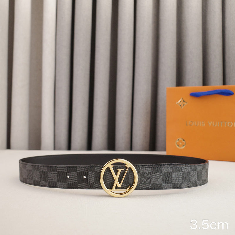 LV - Louis Vuitton- 3.5cm round letter hook - Monogram canvas 3506L
