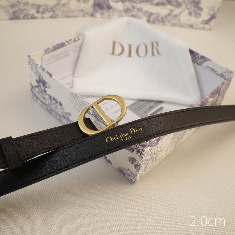 Dior-CD logo-Brass antique gold button - black ZSB3003d