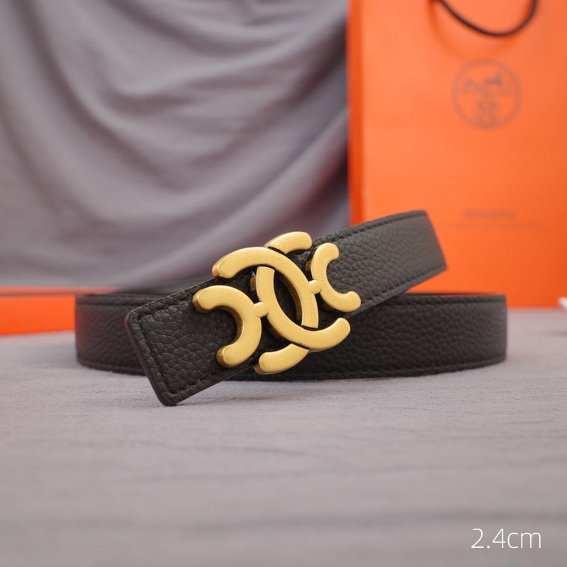 Hermes - 2.4cmH - Anise grain pattern