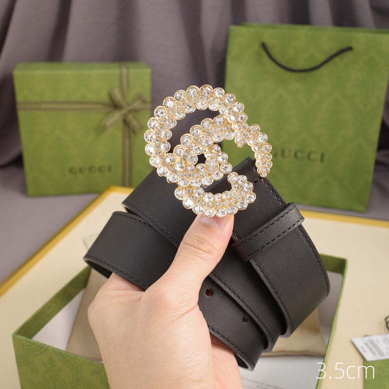 Gucci - 3.5cm G full diamond 2 3504g