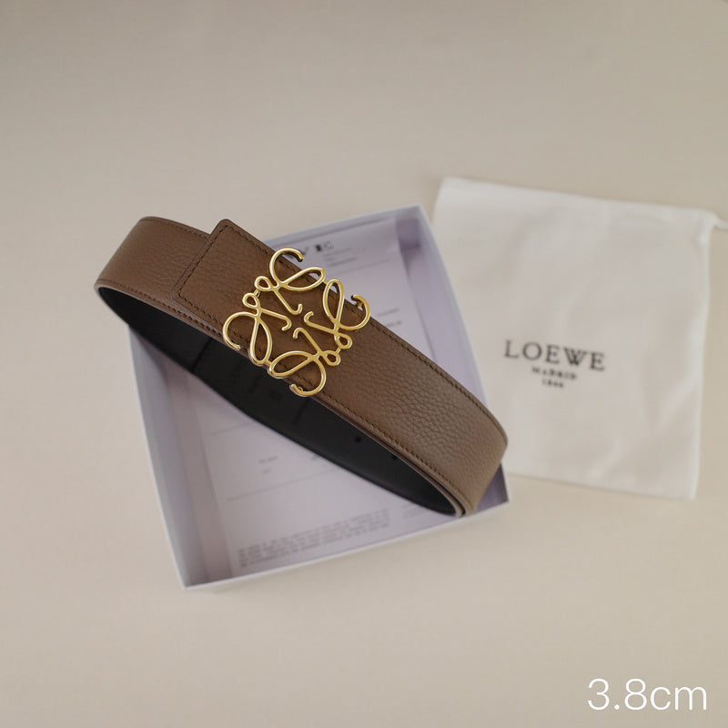 LOEWE - 3.8/3.4cm pebble grain khaki