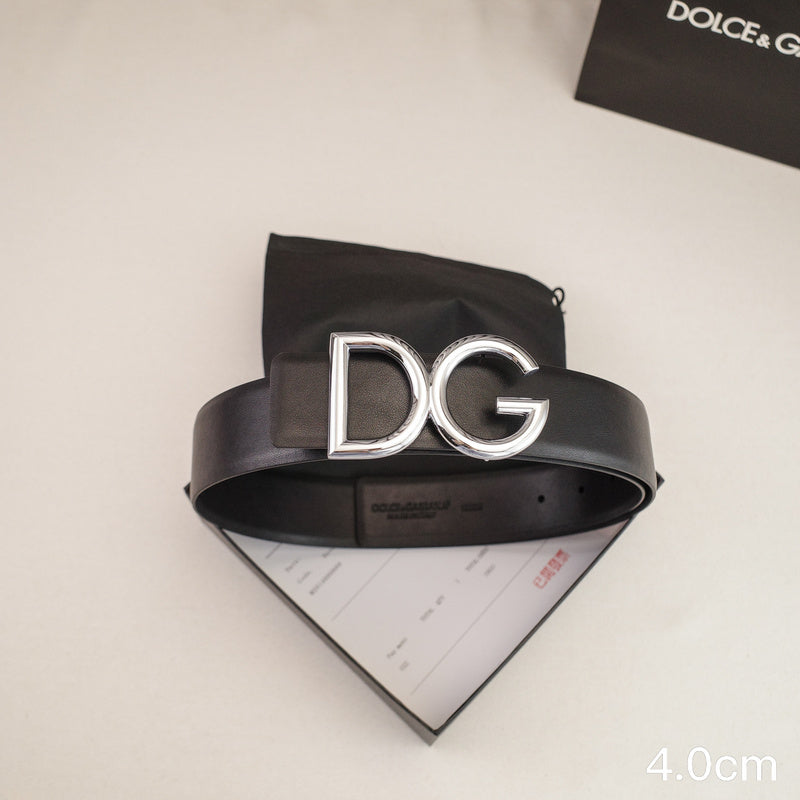 Dolce&Gabbana- 4.0cm classic DG - wireless plain weave 4001dg(Silver)
