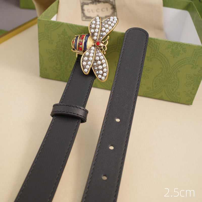 Gucci - Little Bee-plain red