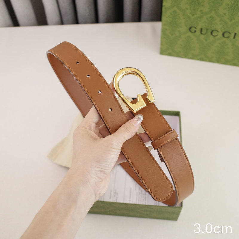 Gucci - 3.0cm G length - plain weave 3001g