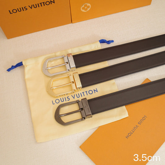 LV - Louis Vuitton -  3.5cm sharp needle - plain woven bias 3517L