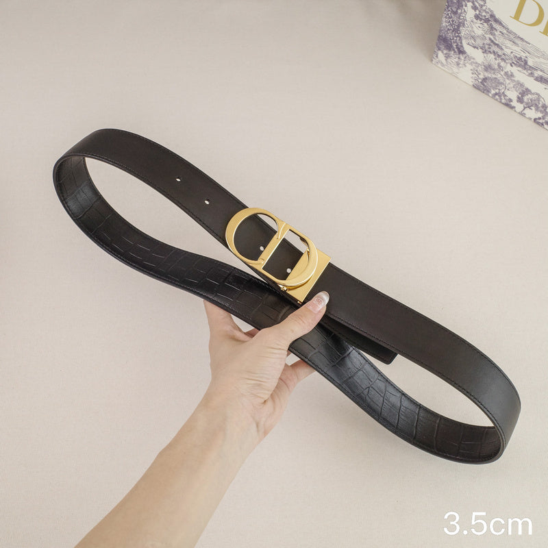 Dior-3.5cm CD crocodile pattern 3521cd