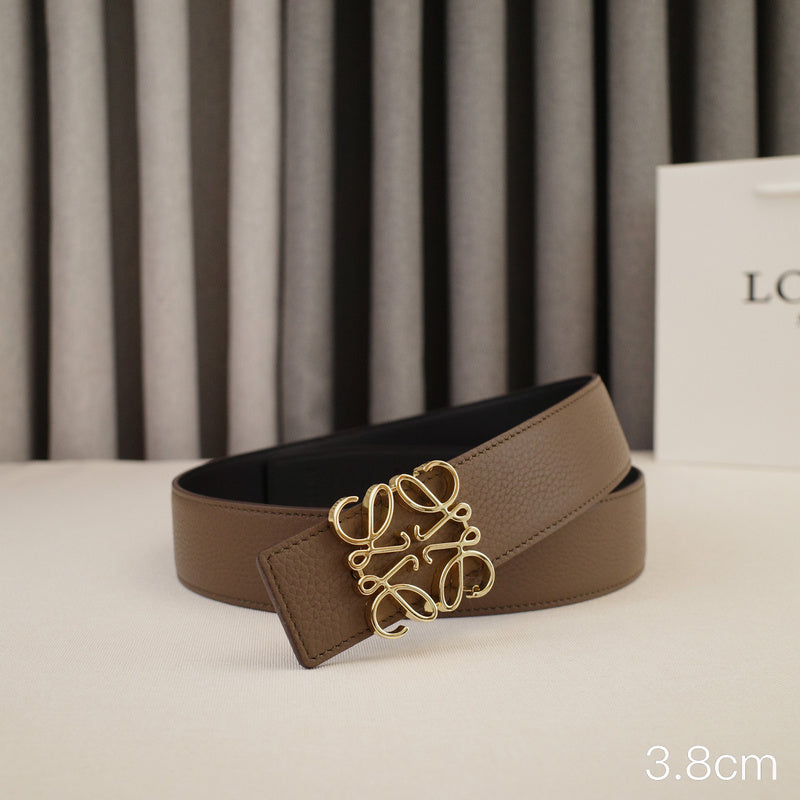 LOEWE - 3.8/3.4cm pebble grain khaki