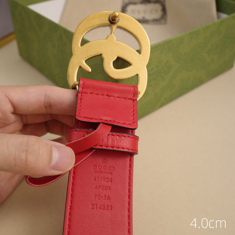 Gucci - 4.0cm G - snake belt buckle