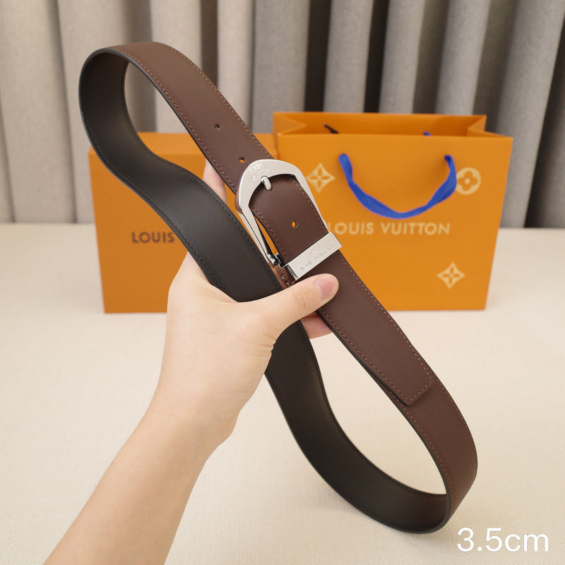 LV - Louis Vuitton - 3.5cm sharp needle - plain woven bias 3517L