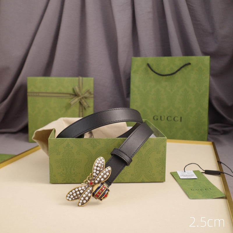 Gucci - Little Bee-plain red