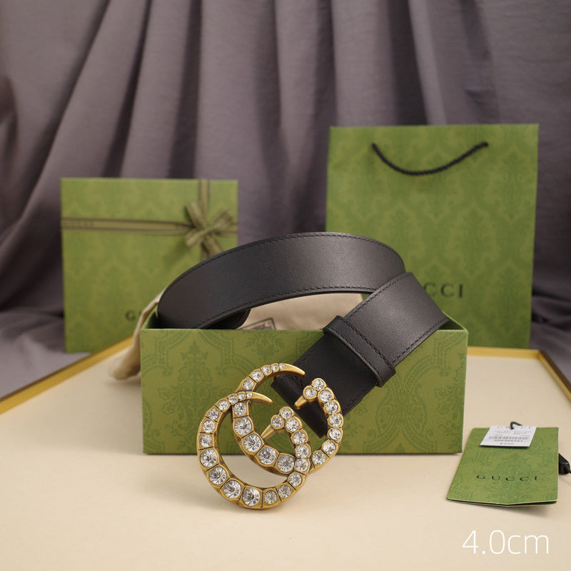 Gucci - 4.0cm G - gem plane double-sided 4006g
