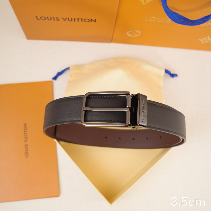 LV - Louis Vuitton- 3.5cm hollow needle - plain weave slant edge 3518L