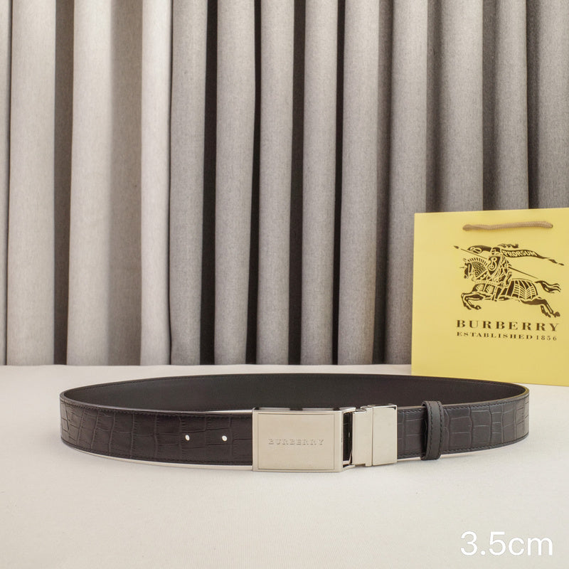 Burberry - 3.5cm - Crocodile pattern