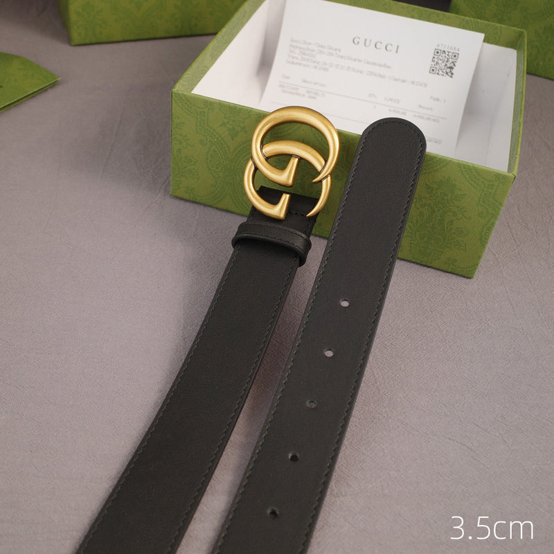 Gucci - 5 widths classic G-plain black