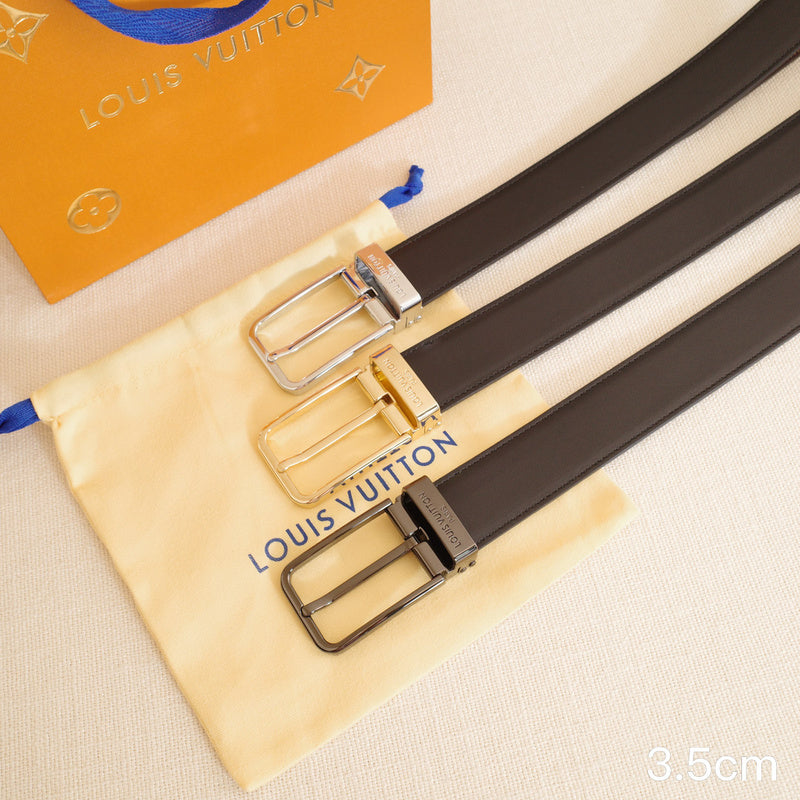 LV - Louis Vuitton- 3.5cm hollow needle - plain weave slant edge 3518L