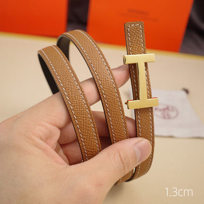 Hermes - 1.3cm flat H-palm print 1301h