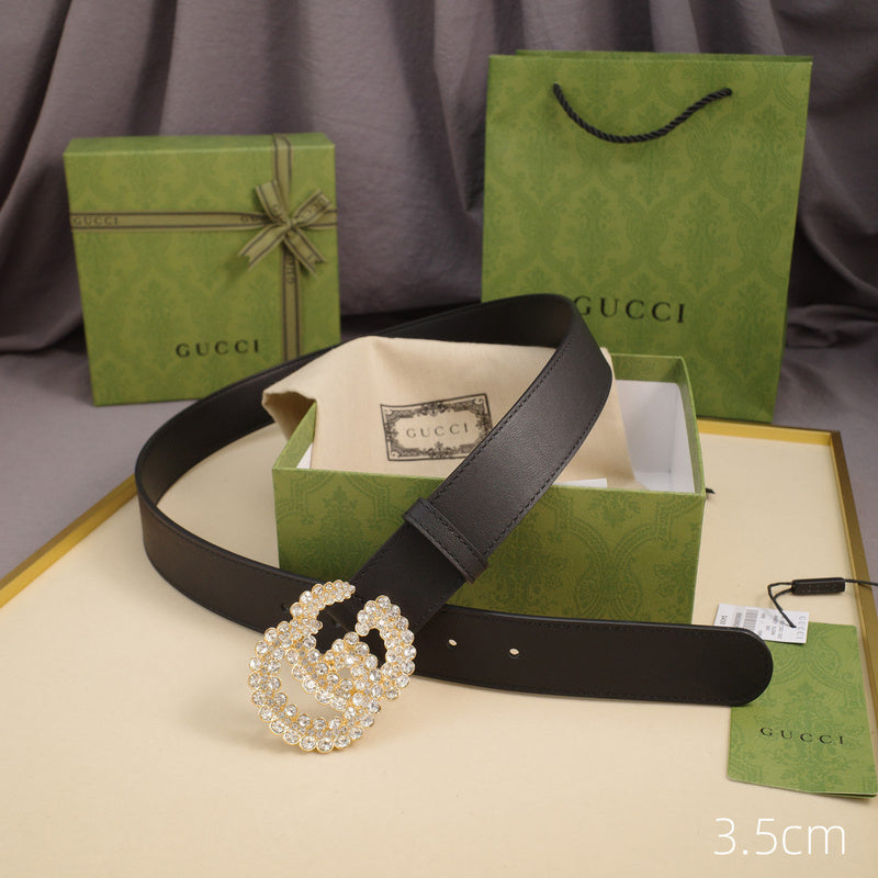 Gucci - 3.5cm G full diamond 2  3504g