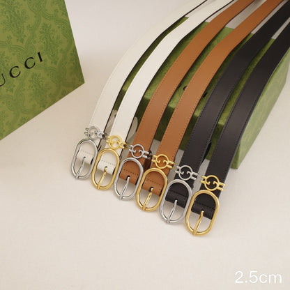 Gucci -   2.5cm G-shaped buttonhole stud 2502g