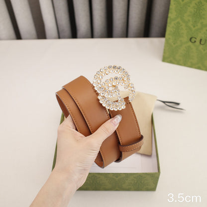 Gucci - 3.5cm G full diamond 2  3504g