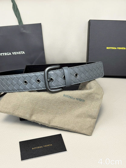 Bottega Veneta - 4.0cm classic pin buckle  Intrecciato woven  4002bv