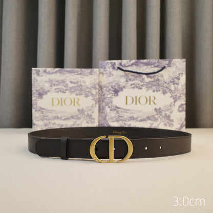 Dior-CD logo-Brass antique gold button - black ZSB3003d