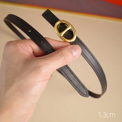 Hermes - 1.3cm pig nose-palm print 1303h
