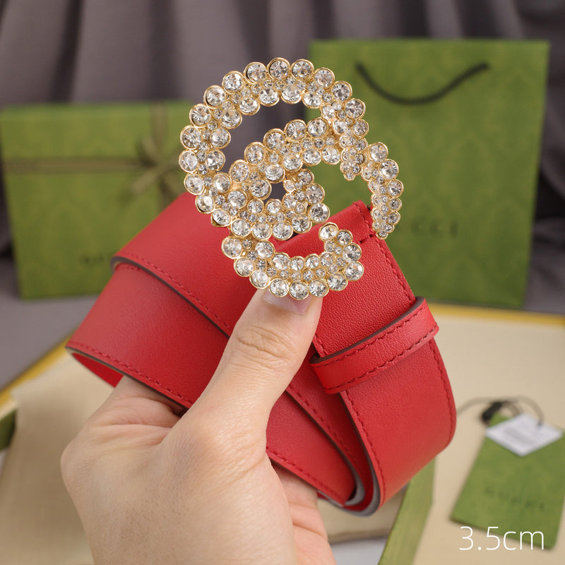 Gucci - 3.5cm G full diamond 2  3504g